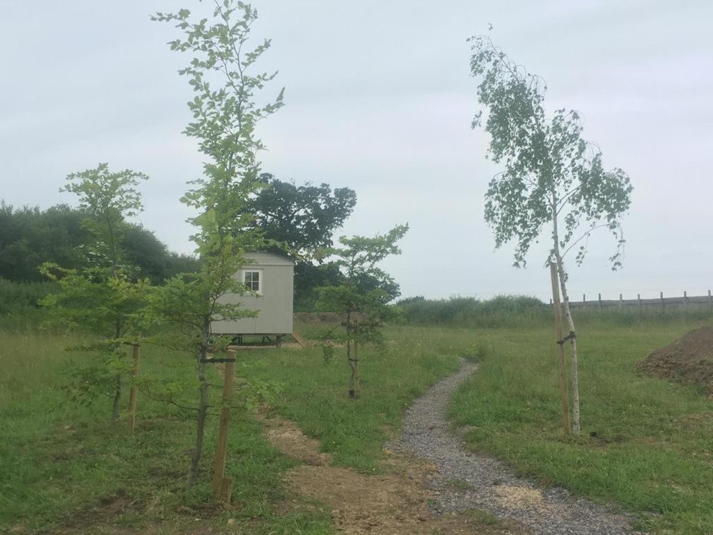 Romantic Secluded Shepherd Hut Hares Rest Southwick  ภายนอก รูปภาพ